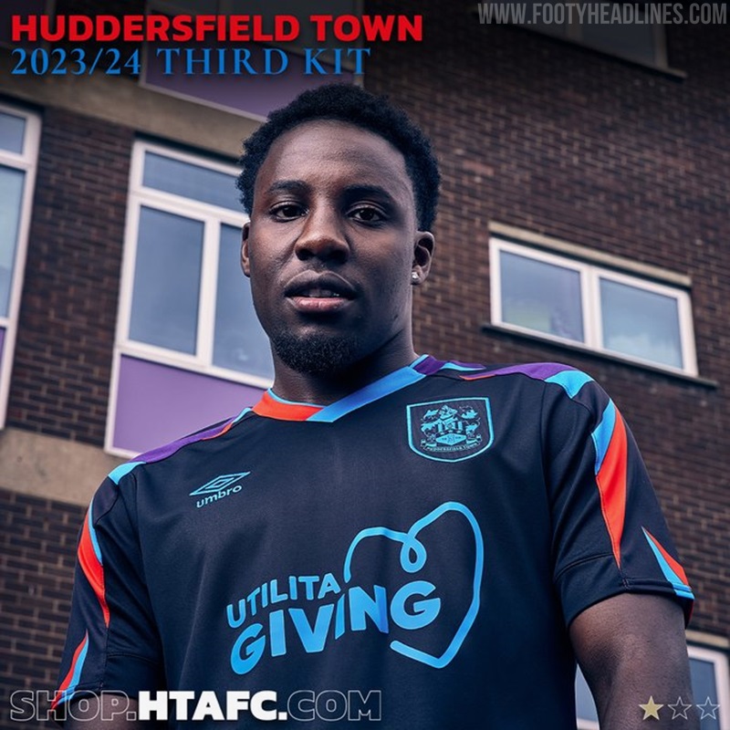 Huddersfield Town 23-24 Away Kit Released - Footy Headlines