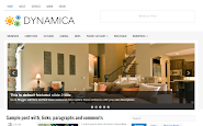 Dynamica Blogger Template