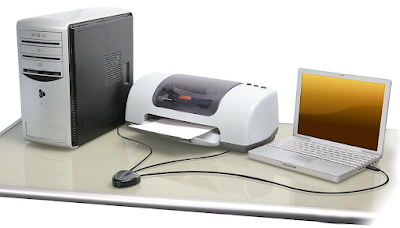 Share one USB printer with more than one PC