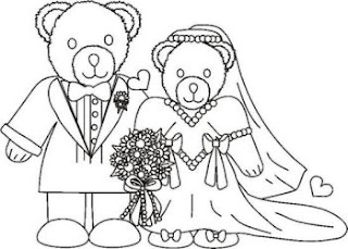 wedding coloring pages, free coloring pages