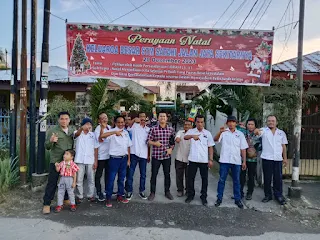 Rahmat Kristian Hadiri Perayaan Natal STM Satahi Jalan Jaya Sekitarnya