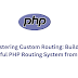 Mastering Custom Routing: Building a Powerful PHP Routing System from Scratch