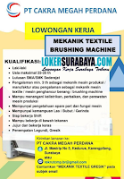 Loker Surabaya di PT. Cakra Megah Perdana Juni 2020 Terbaru