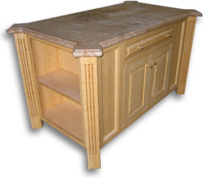 Bamboo Kitchen Island3