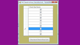 vb datagridview check box