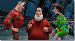 Steve, Santa & Arthur