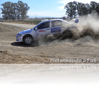 Nicolás Raies (Mitsubishi N/4) ganador de la 1ª etapa del 14º Rally de Jesús María / pistoneandoafull.blogspot.com