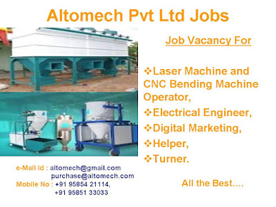 Altomech Pvt Ltd Jobs