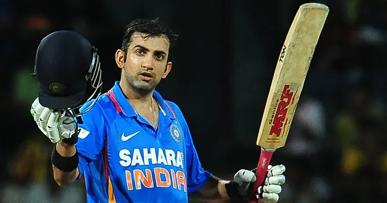 Gautam Gambhir Playing for India National Team