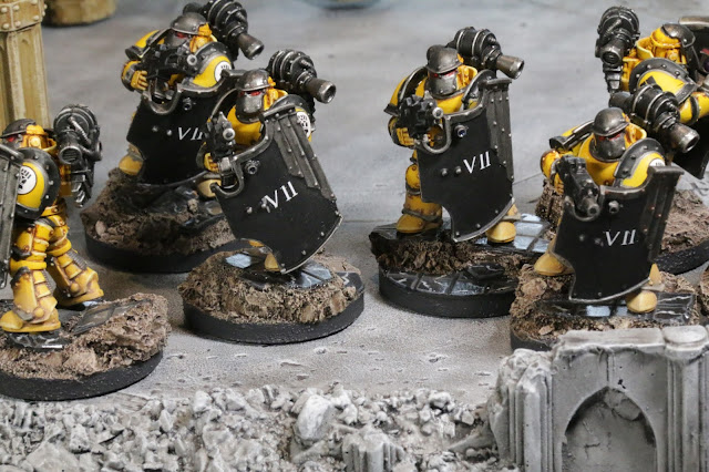 Imperial Fists Breacher Squad