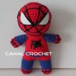 PATRON GRATIS SPIDERMAN AMIGURUMI