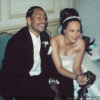 Allen Iverson with Wife