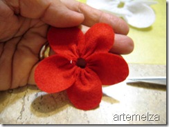 artemelza - flor de feltro