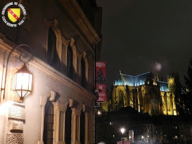 METZ (57) - La cathédrale Saint-Etienne by night !