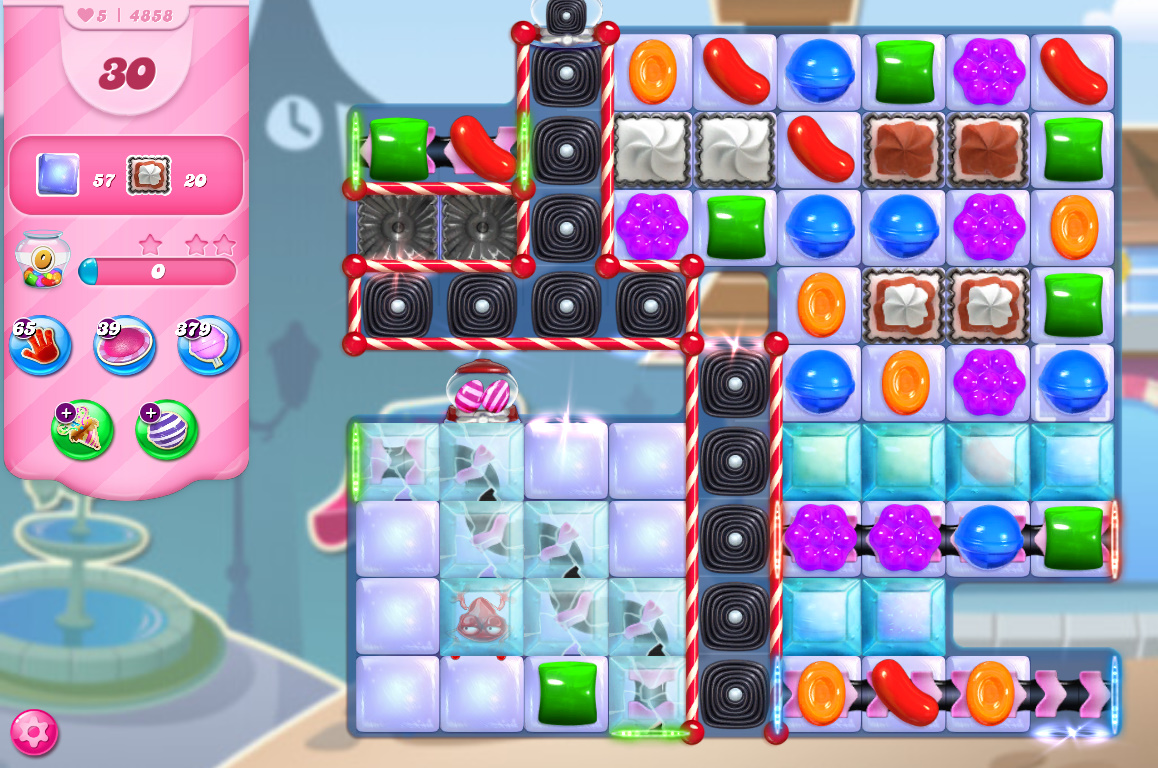 Candy Crush Saga level 4858