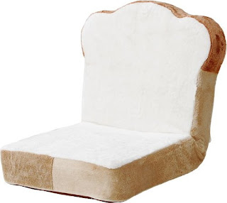 Zaisu Sliced Bread Adjustable Chair, You Can Sit Down Or Lay Down On This Bread