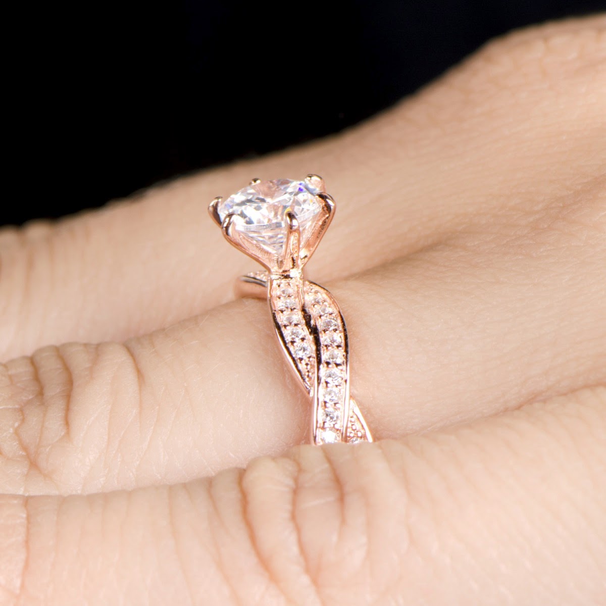  Rose  Gold  Engagement  Rings  collection 2014 All the 