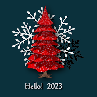 Tree Winter New year