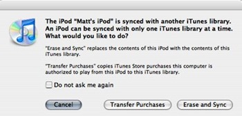Transfer iPod music to Computer