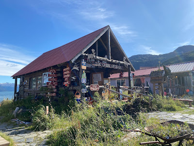 Log Cabin Gift Shop in Whittier Alaska