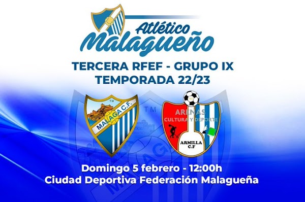 Ver en directo el Atlético Malagueño - Arenas Armilla
