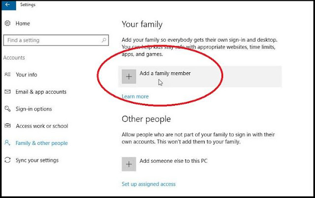 Cara Menggunakan Family Account di Windows 10