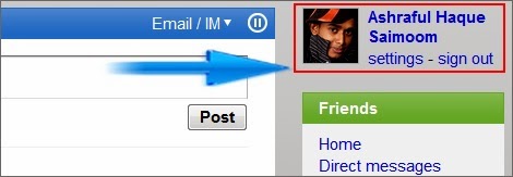 add blog in friendfeed