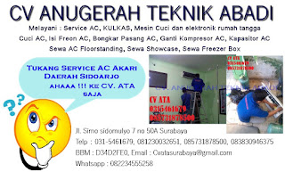 Tukang Service AC Akari Daerah Sidoarjo 