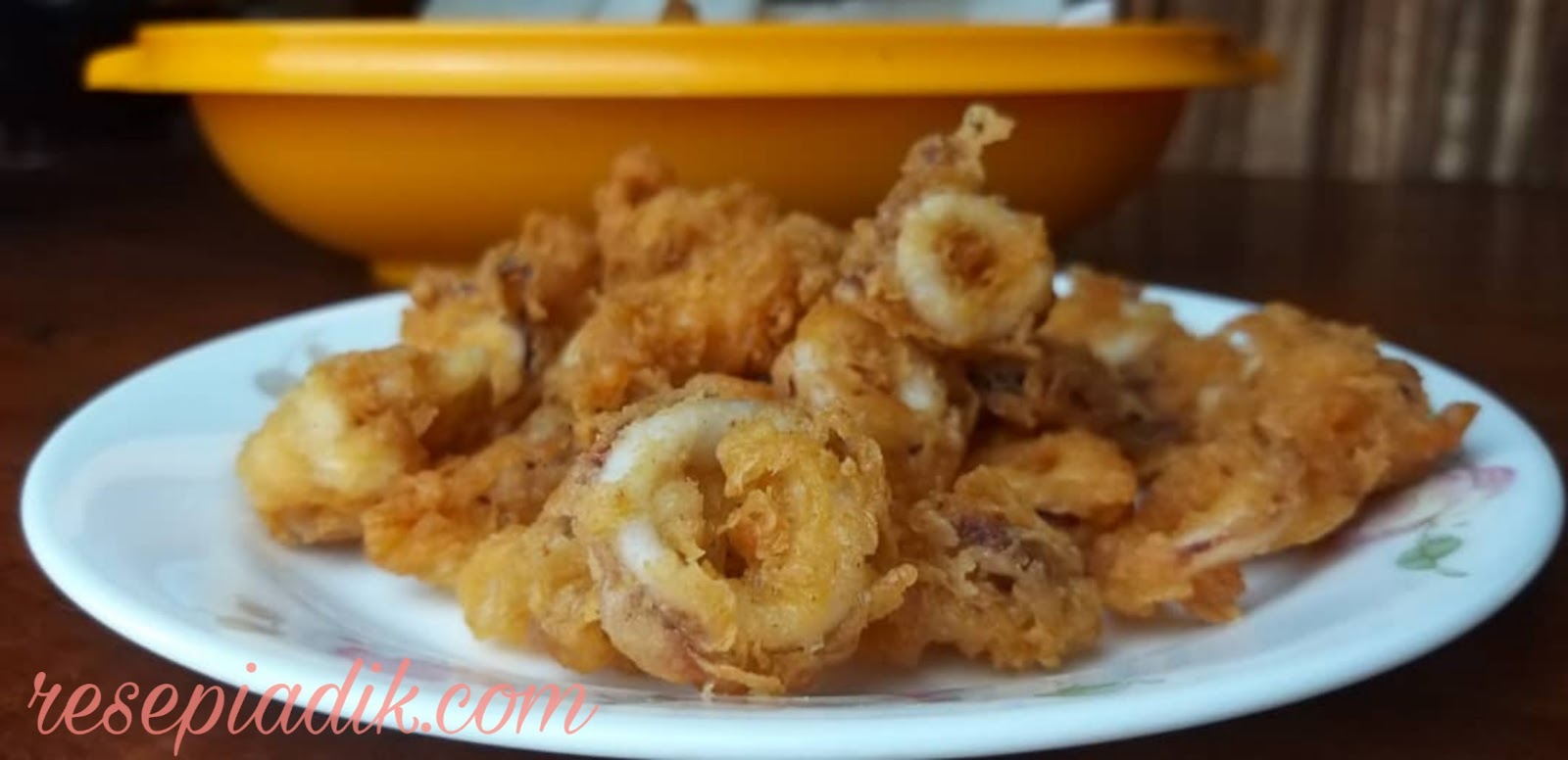 Resepi Sotong Celup Tepung Bestari  Resepi Adik