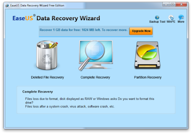 Come ripristinare velocemente dati eliminati dal tuo PC con EaseUS Data Recovery Wizard.