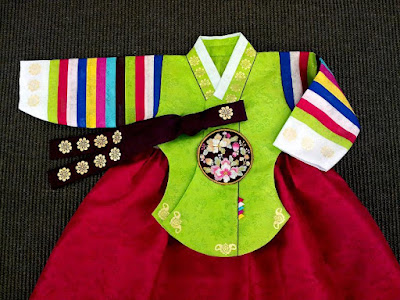 Inspiration Hanbok Dress for 1st Birthday Girl