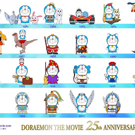 wallpaper doraemon, giant, suneo, nobita, sizuka