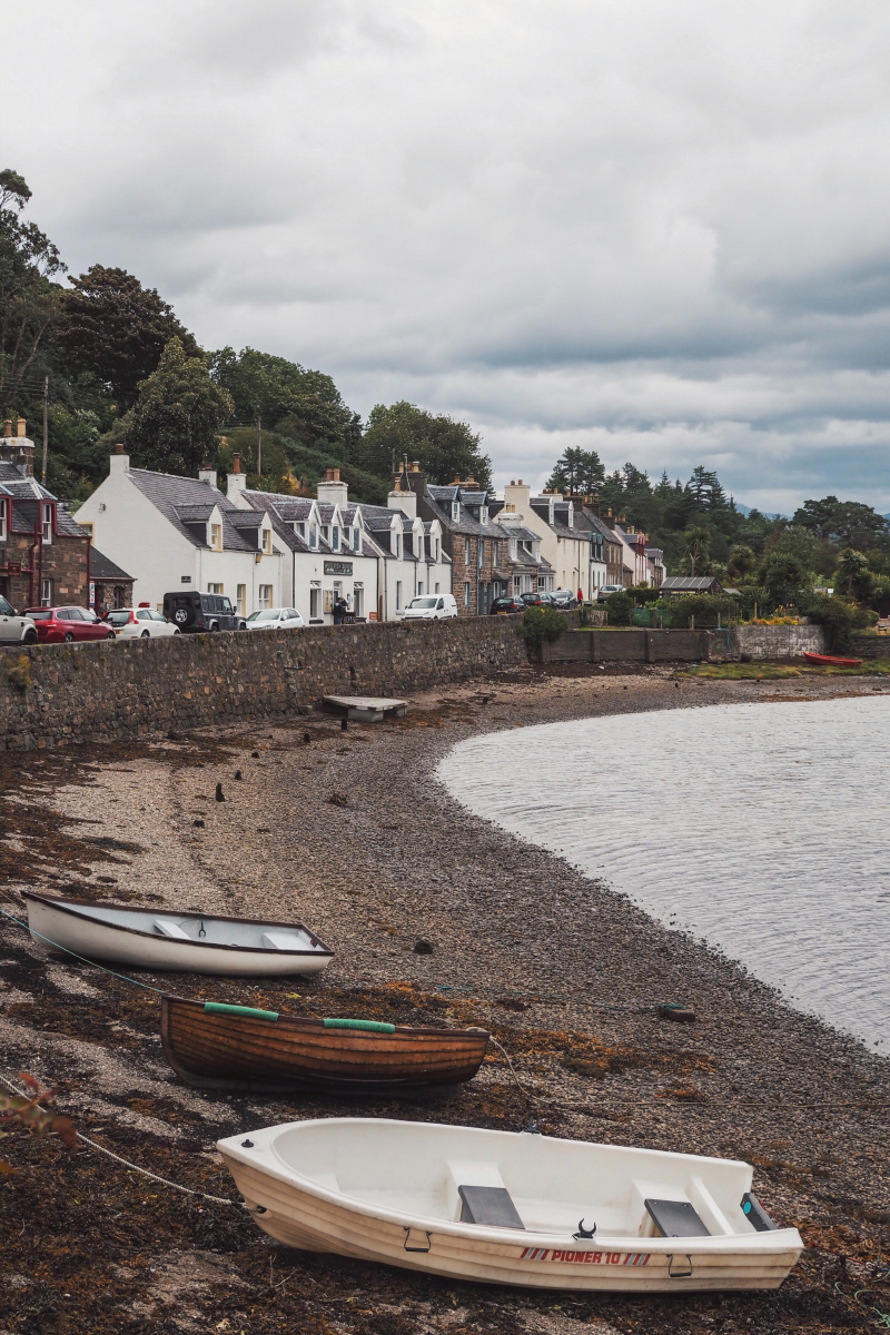 Voyage en Ecosse : le village de Plockton