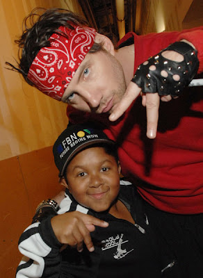 Emmanuel Lewis and Jamie Kennedy