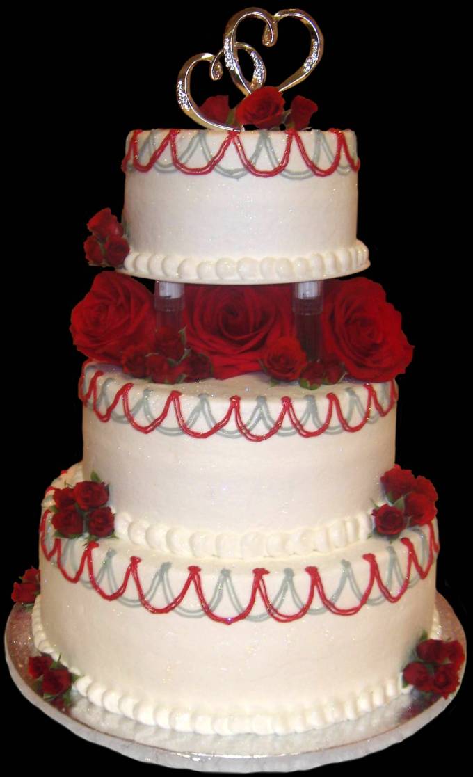 cake boss wedding cakes bridezilla. Round Wedding Cakes With Red