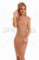 Rochie PrettyGirl Charming Style Brown (PrettyGirl)