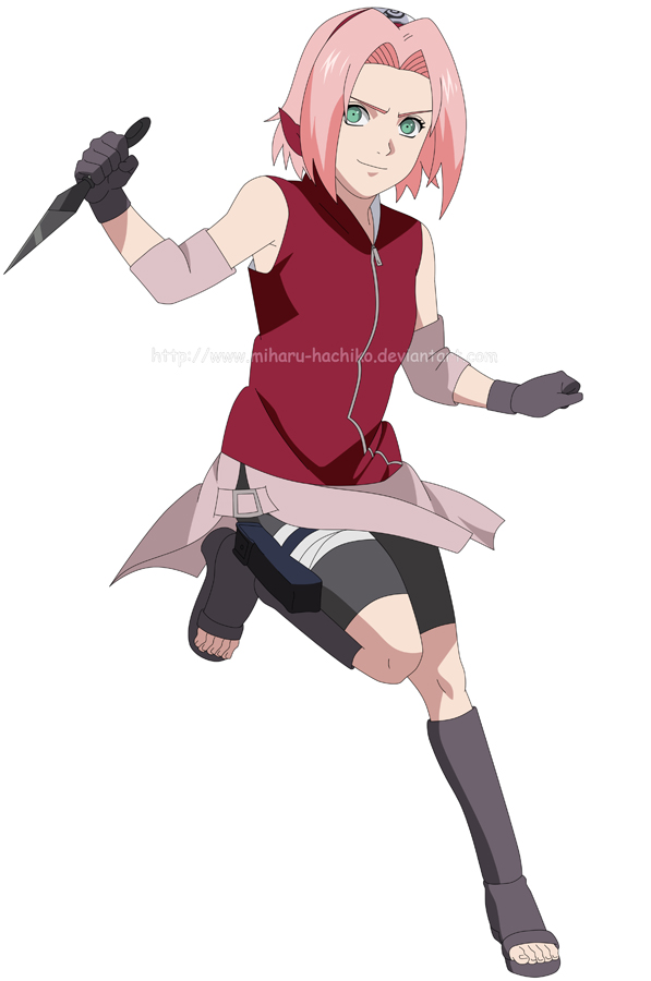 Hinata d white Angel Sakura Haruno