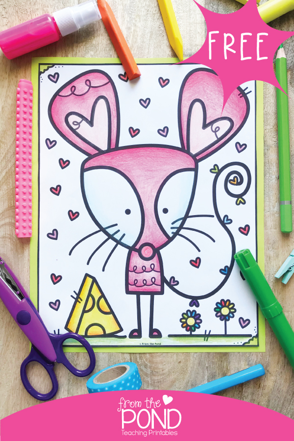 Free Mouse Coloring Pages To Download