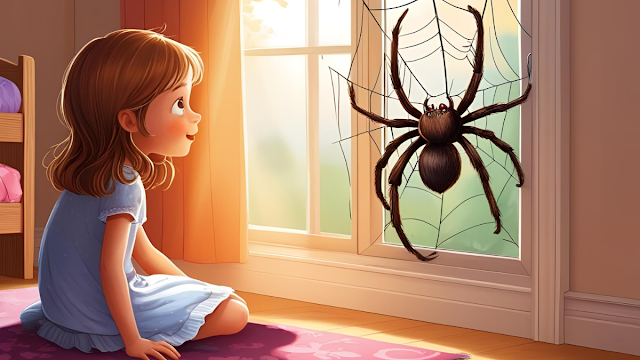 The Girl And The Spider Story