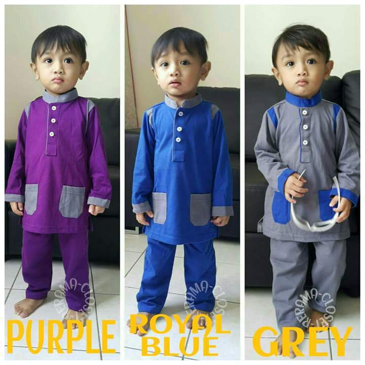 YUZI CUTIE KIDZ SHOP BAJU MELAYU KURTA KANAK KANAK