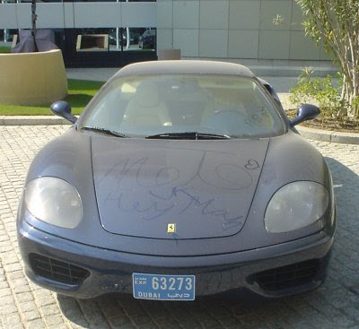 cars abandoned in Dubai