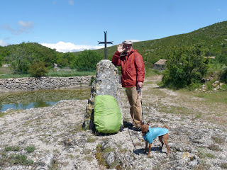 レ・ラヴァニュ Les Lavagnes サン・ギエムの道 Chemin de Saint-Guilhem 十字架 croix