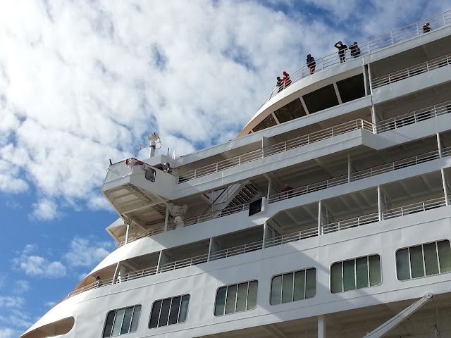 Holland America cruise ship Prinsendam in Bergen, Norway; Ships in Bergen