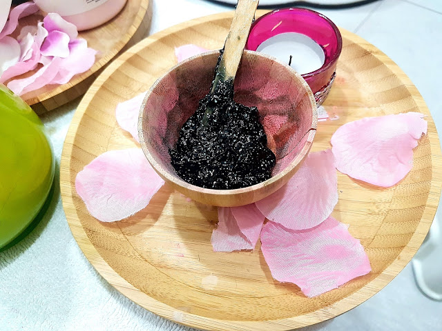 Blackberry scrub - Glam Port Beauty Salon, Salmiya