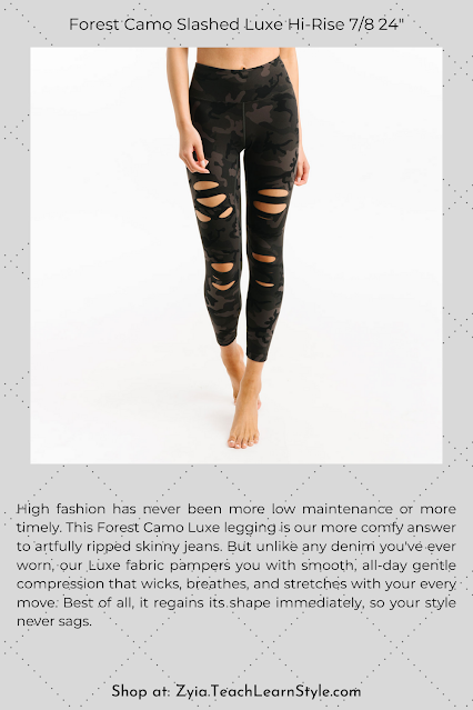 Camo Light n Tight Pocket Hi-Rise Capris 2 | ZYIA Active Rewards