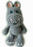 PATRON GRATIS HIPOPOTAMO AMIGURUMI 1377