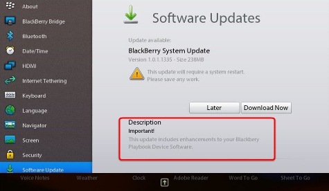 Cara Lengkap Upgrade OS Blackberry