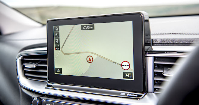 Kia Ceed 3 centre touchscreen