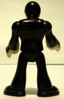 Back of Imaginext ninja action figure
