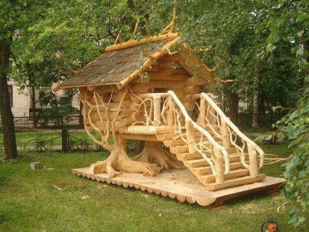 Turning a Sows Ear into a SILK Purse.: Custom TREE Houses for your 